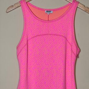 Kenzo Pink Sleeveless Dress